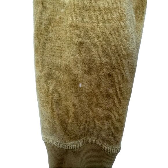 Vintage Juicy Couture Track Jacket S Brown Velour Spell Out Zip Hoodie Y2K USA - Picture 6 of 10